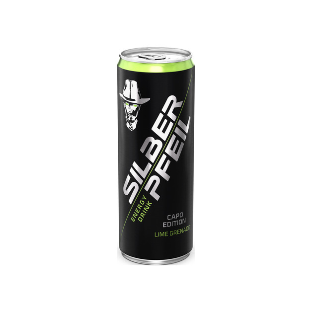 Silberpfeil Energy Drink Limette Granatapfel 0,25 l