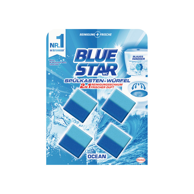 Blue Star Spülkastenwürfel 4er