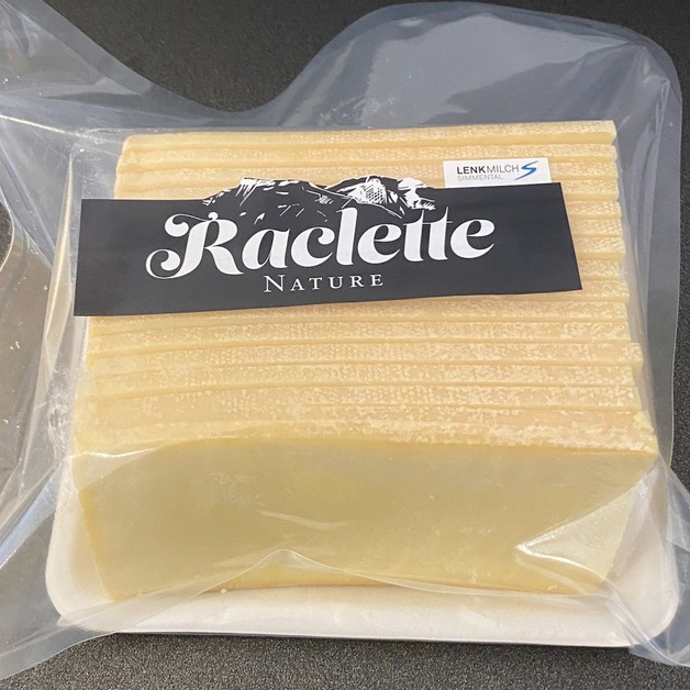 Raclette Nature Scheiben  16Stk 6mm BeO ca.1,1kg