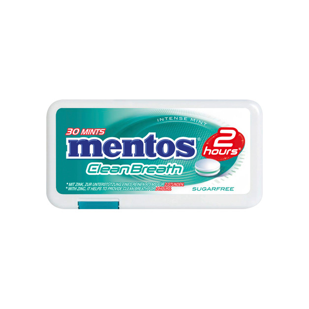 Mentos Clean Breath ZF Intense Mint 21 g