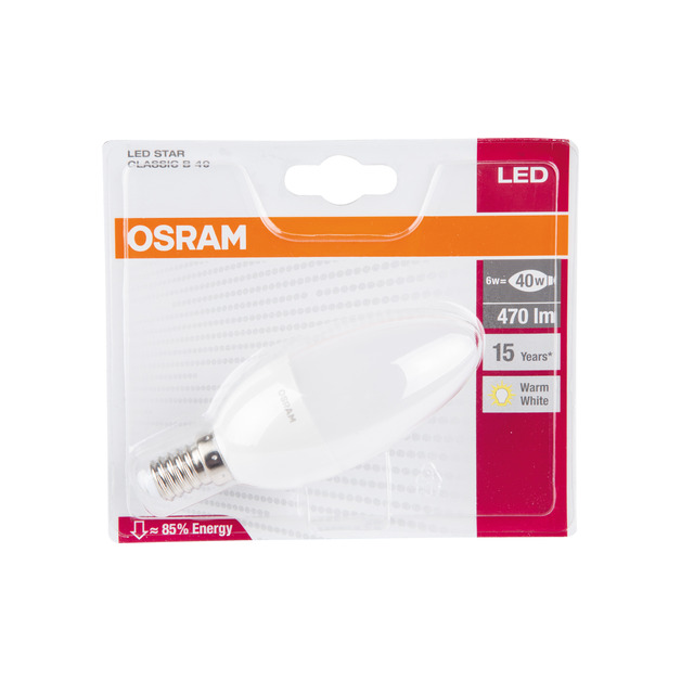 Osram LED Star Classic E14 WW B40