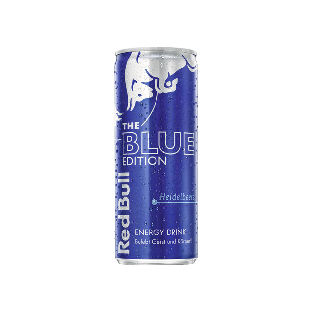 Red Bull Energy Drink The Blue Edition Heidelbeere 0,25 l