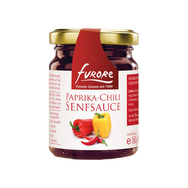furore Paprika-Chili Senfsauce 180 g