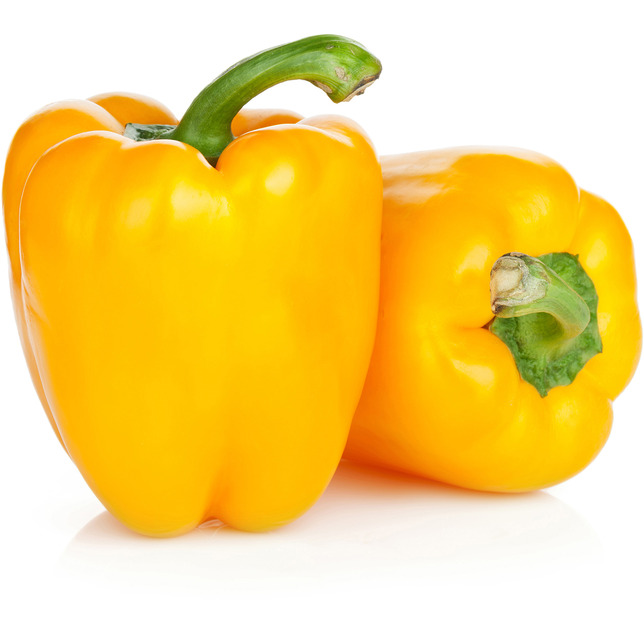Paprika gelb per kg        Kl.II ES
