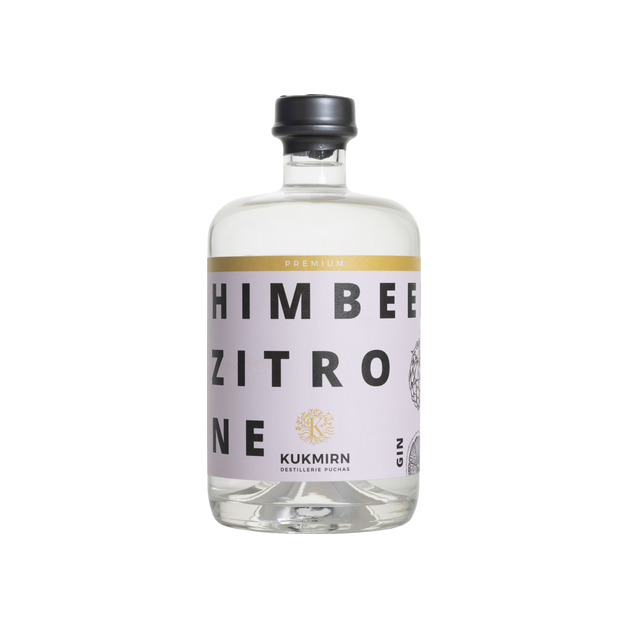 Kukmirn Himbeer-Zitrone Gin 0,5 l