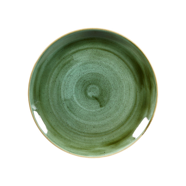 Churchill Teller Stonecast DM = 288 mm, flach, Samphire Green
