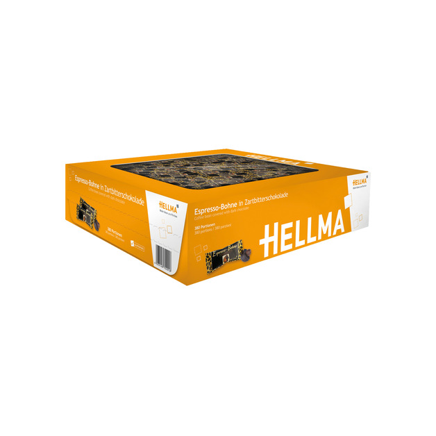 Hellma Espressobohne schokoliert 380 Stk.