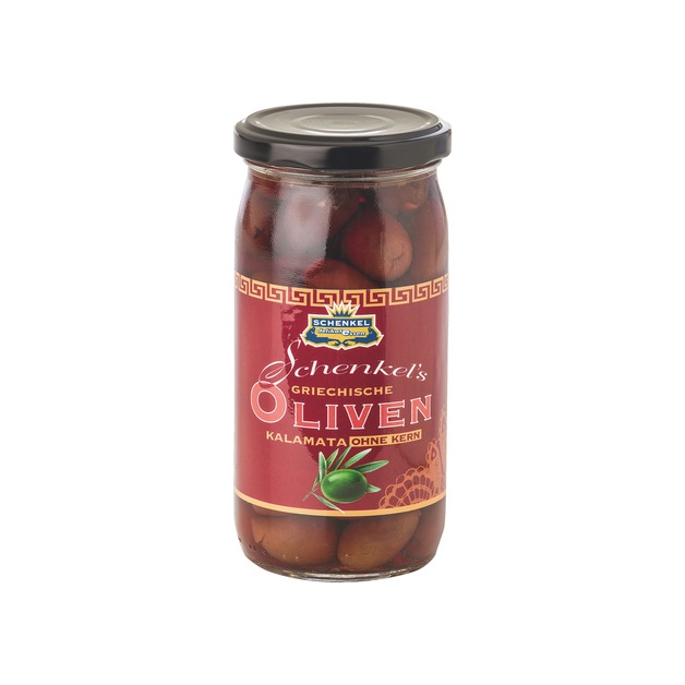 Schenkel Kalamata Oliven ohne Kern 350 g