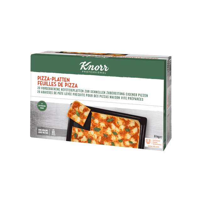 Pizzahefeteigplatten vorgebacken Knorr 20Stk