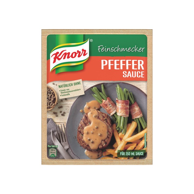Knorr Feinschmecker Pfeffer Sauce