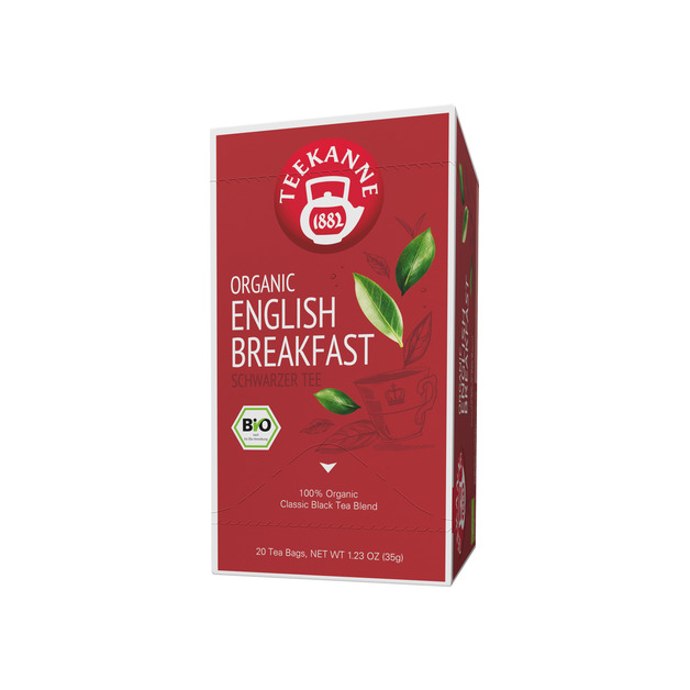 Teekanne Englisch Breakfast aus BIO-Ernte 20er