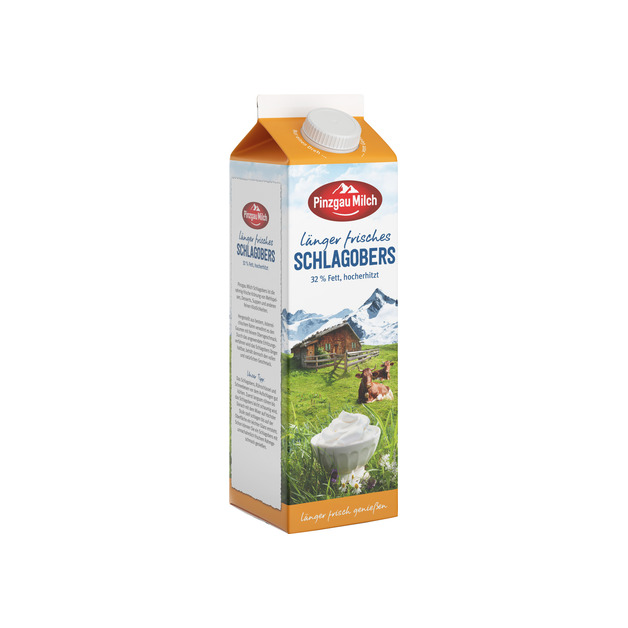 Pinzgau Milch Schlagobers länger Frisch 32% Fett 1 L