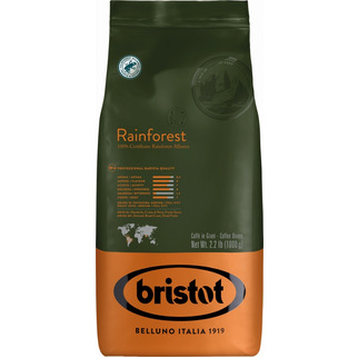 Bristot Rainforest 1kg ganze Bohne