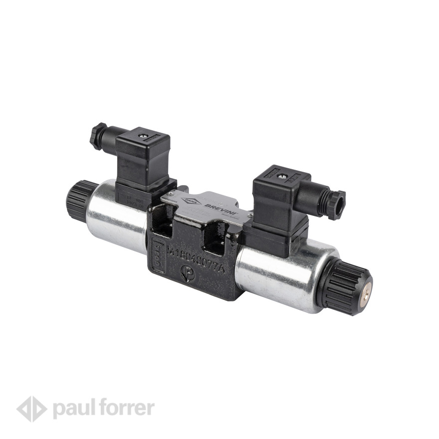 Paul Forrer AG - 4/3-Wegeventile CETOP 3, zwei Magnete A+B «DE»