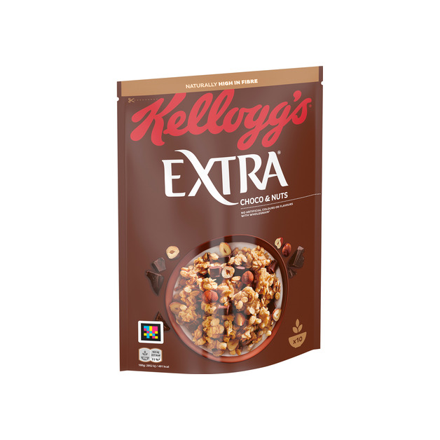 Kellogg´s Extra, Choco & Nuts 450 g
