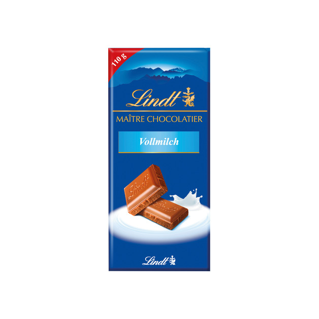 LINDT Maitre Chocolatier Milch 110 g