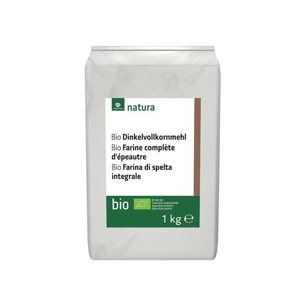 Natura Bio Dinkelvollkornmehl 1 kg