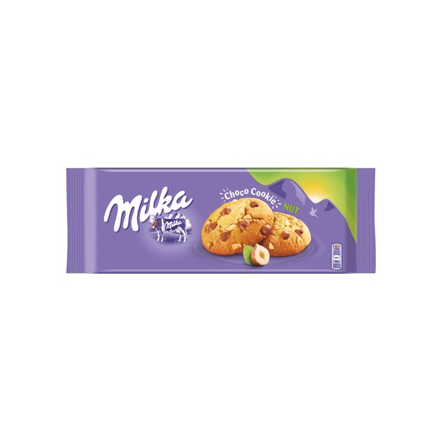 MILKA Kekse Cookie Nuts 168 g