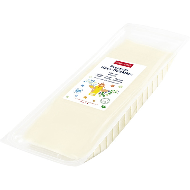 SalzburgMilch Premium Käse Selektion Scheiben 45% FiT.1kg
