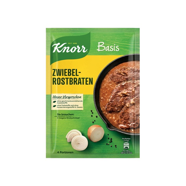 Knorr Basis Zwiebelrostbraten