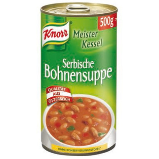 Knorr Meisterkessel Serbische Bohnensuppe 500g