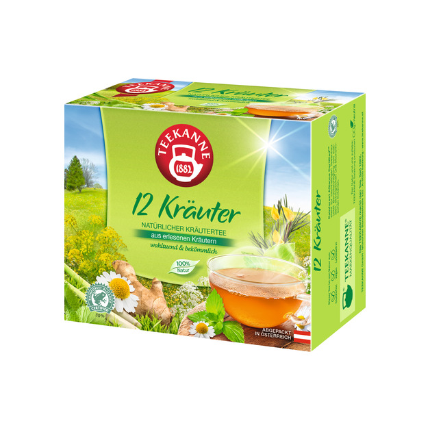 Teekanne 12-Kräuter 40er