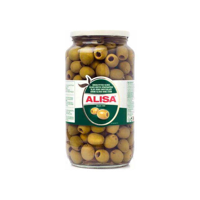 Oliven grün ohne Stein Alisa 880/450g