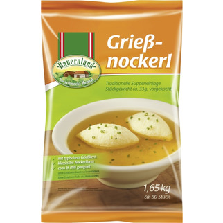 Bauernland Grießnockerl 1,65kg 50xc33g