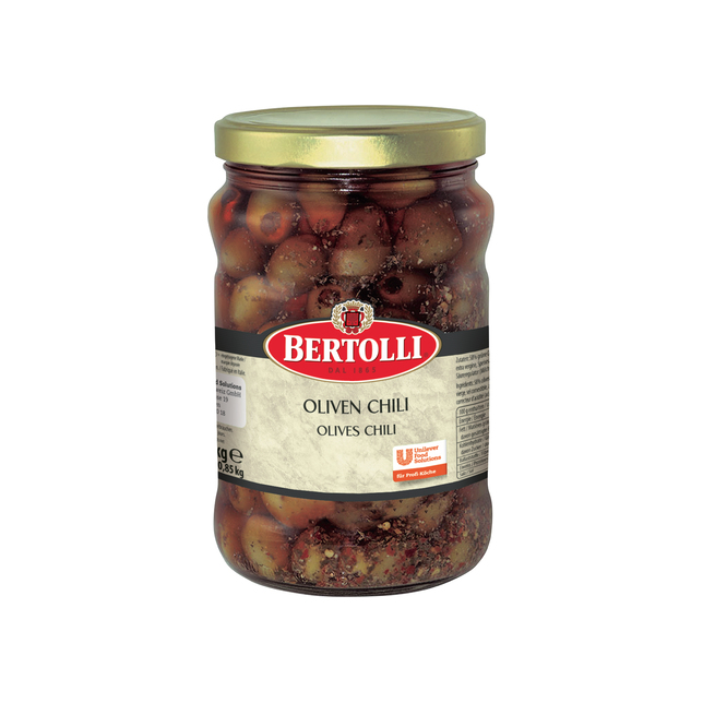 Antipasti Oliven Chili Bertolli 2x1,5kg