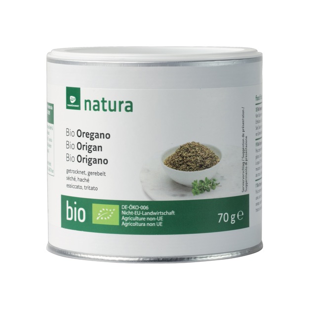 Natura Bio Oregano, getro. gerebelt 470 ml