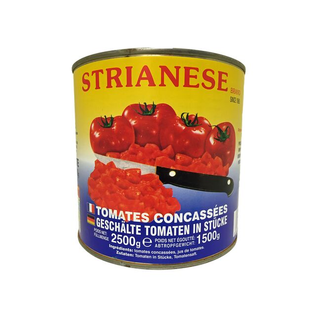 Tomaten geschält gewürfelt Strianese 2,5/1,5kg