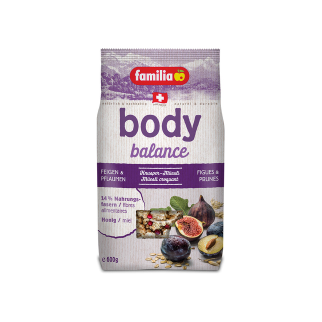 Crunchy Müesli Body Balance Familia 600g