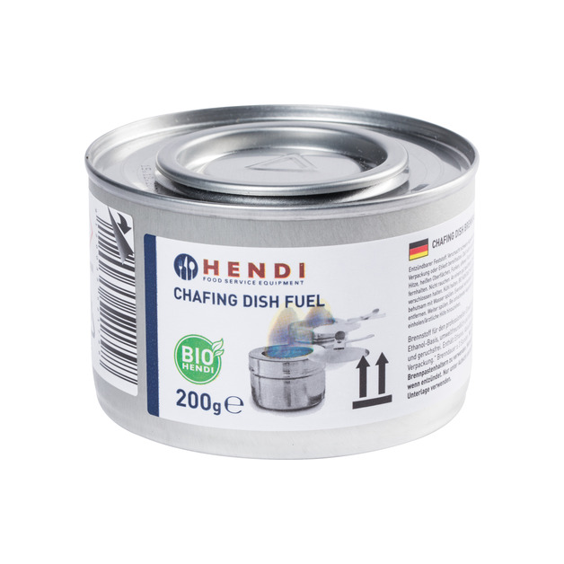 Metro 6x 200 G Brennpaste – Brenngel Für Speisenwärmer, Chafing Dish, Gastrobedarf – Ruß- & Rauchfrei, Ca. 2