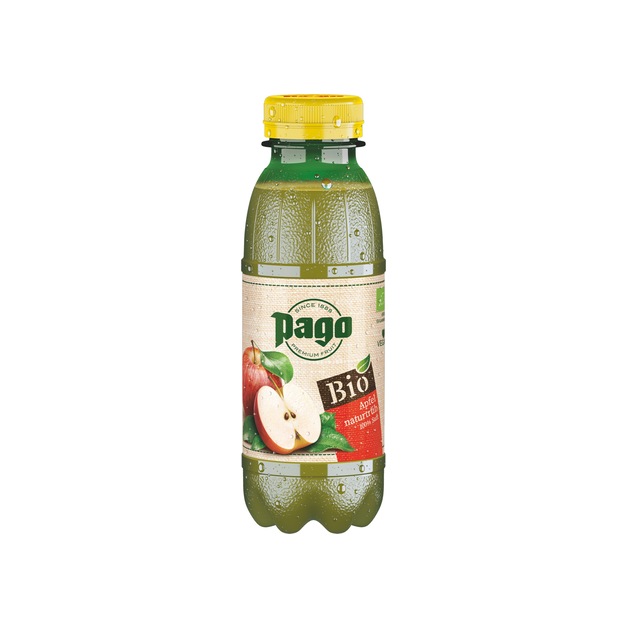 Transgourmet Österreich - Pago Bio Apfelsaft Naturtrüb 100% 0,33 l PET