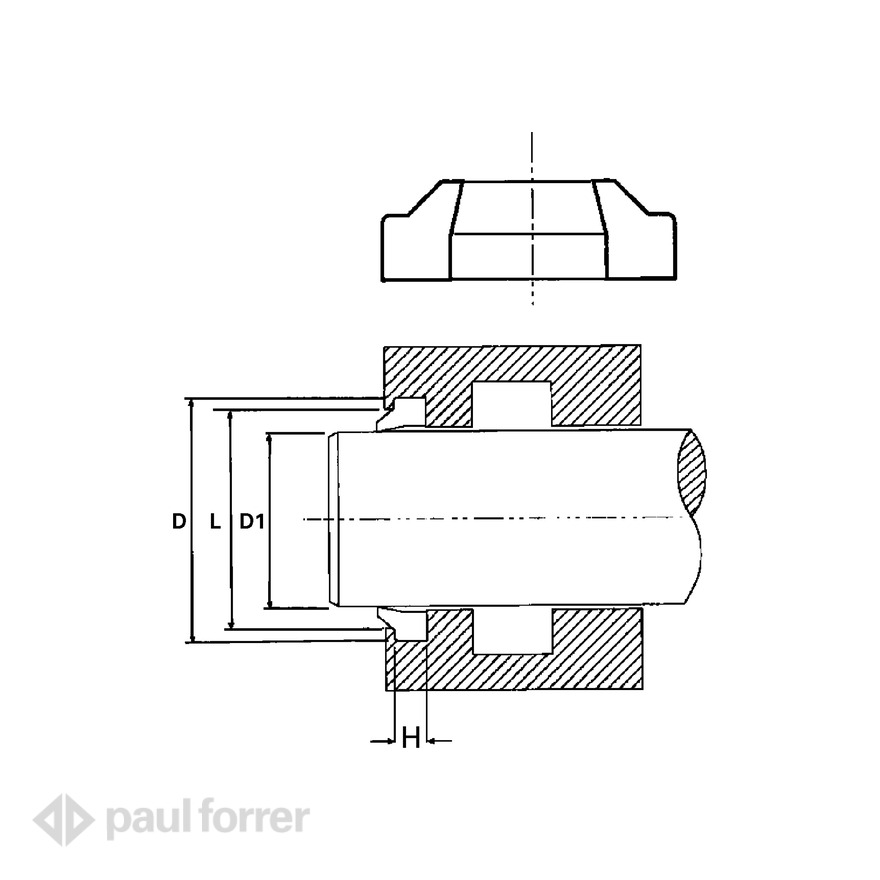 Paul Forrer AG - Joints racleur GHK en polyuréthane