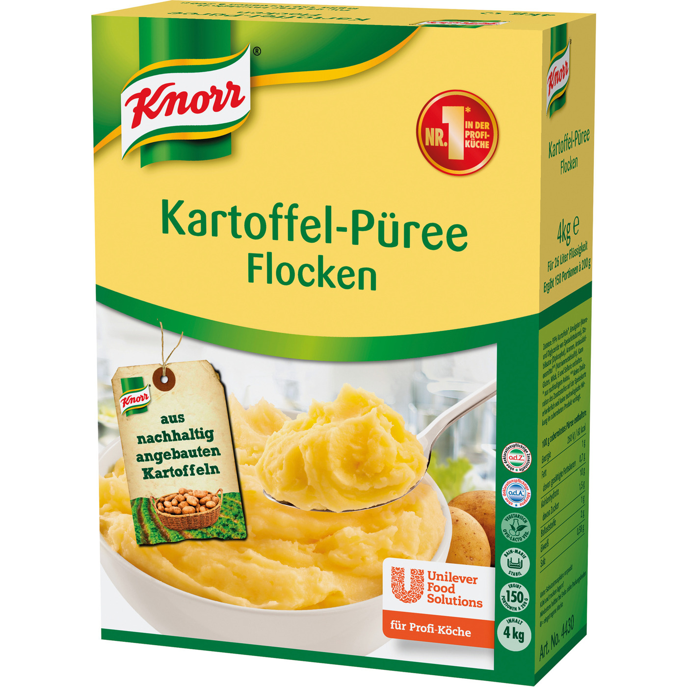Transgourmet Österreich - Knorr Kartoffel-Flocken Püree 4 kg