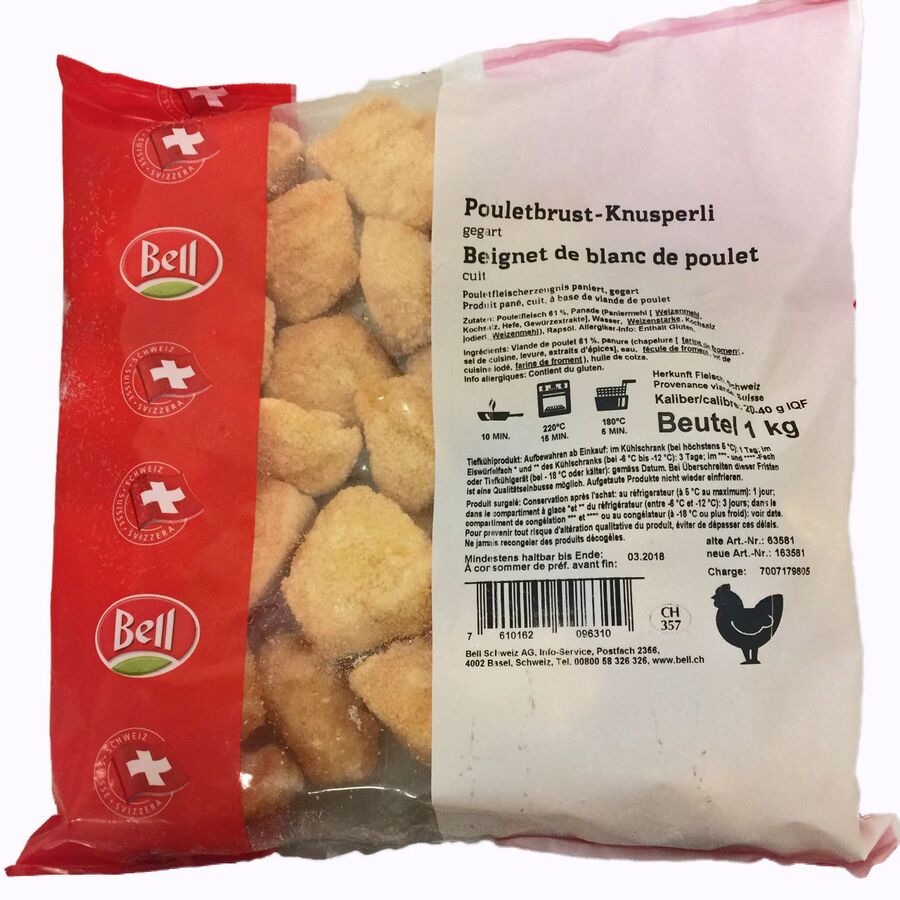 H&amp;R Gastro - Poulet Knusperli Brust tk 12-45g PL 4x2kg