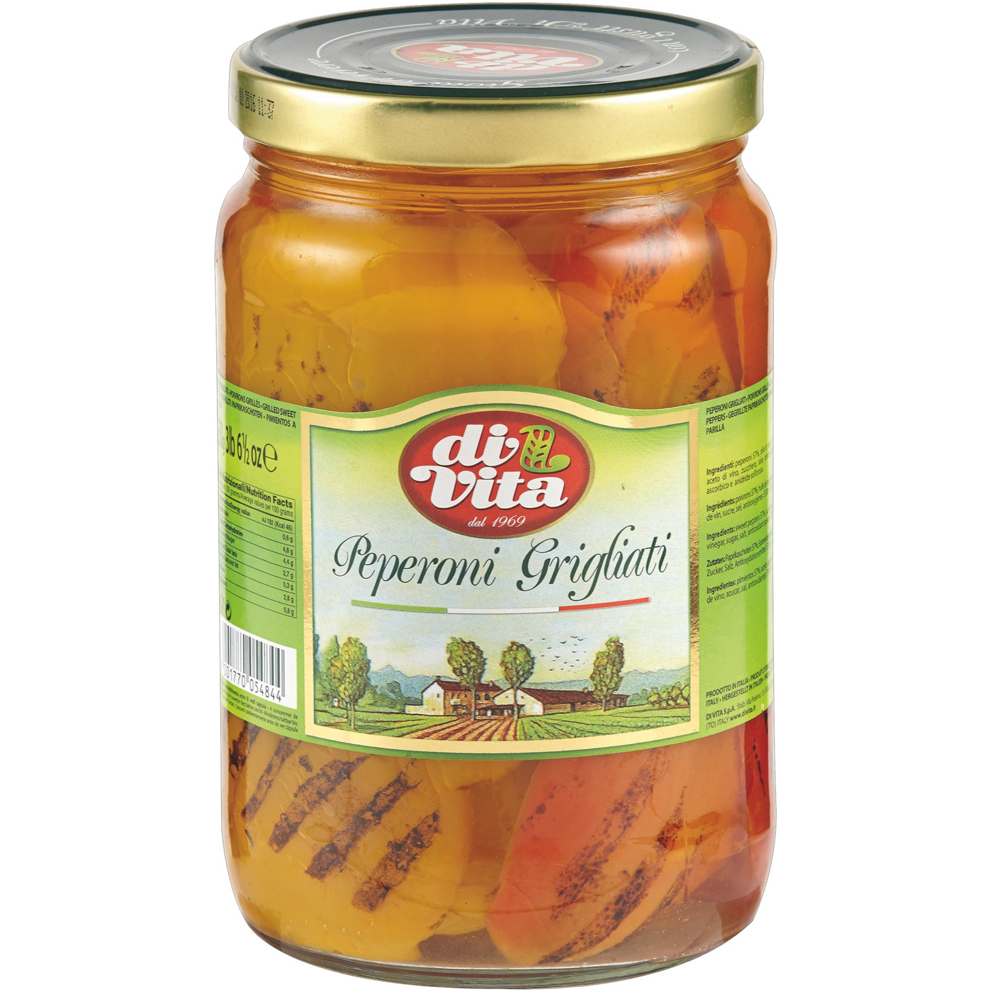 Transgourmet Österreich - Di Vita gegrillte Paprika 1,55 kg
