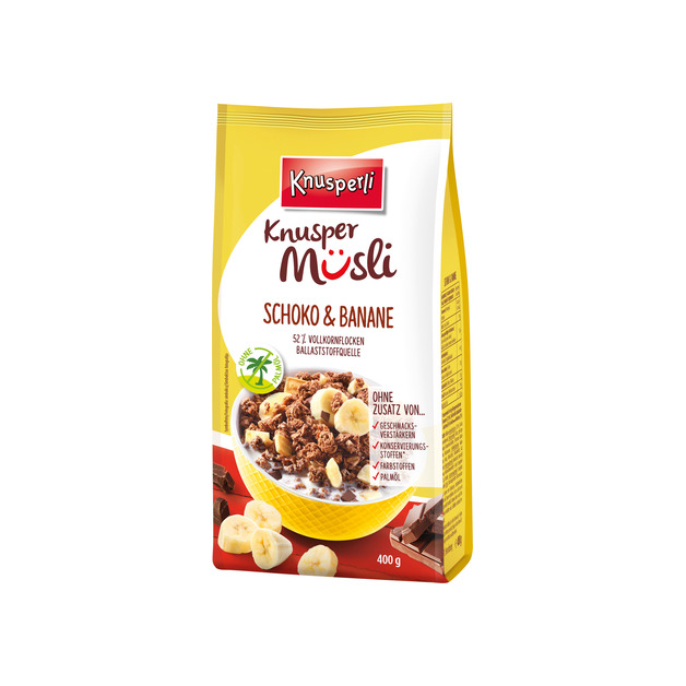 Transgourmet Österreich - Knusperli Knusper Banane Schoko 400 g