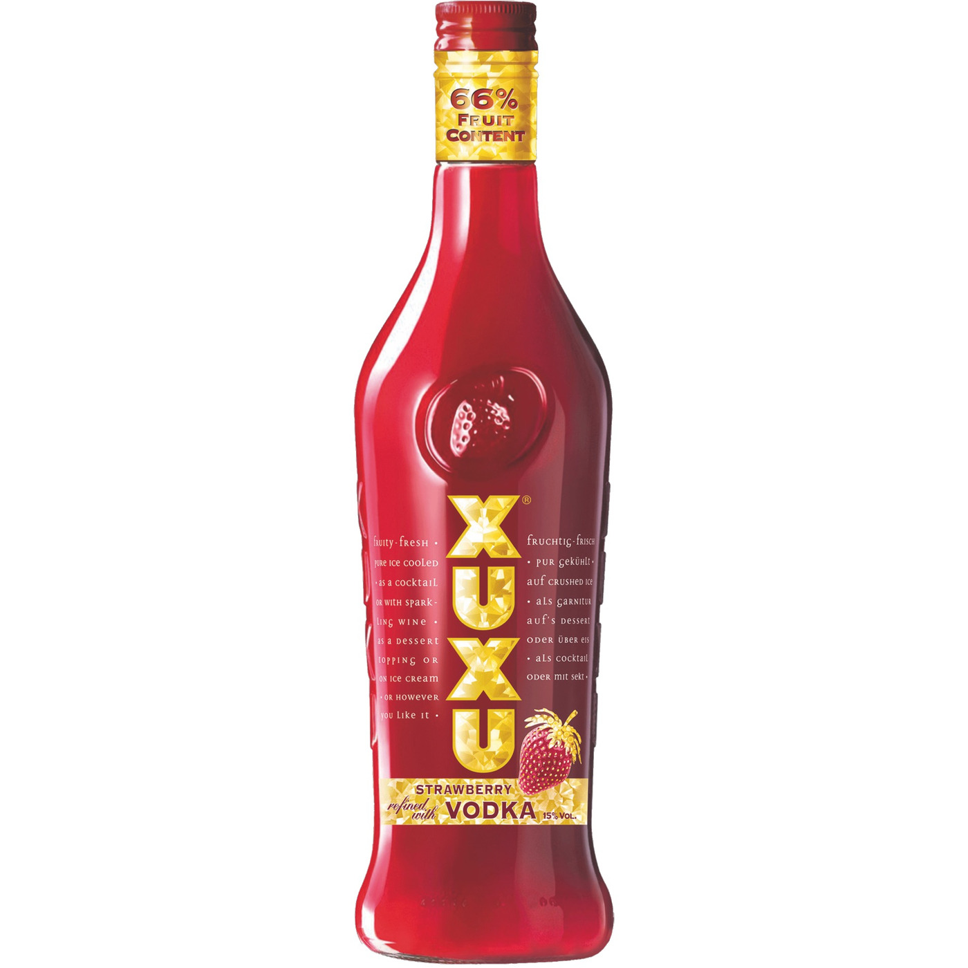 Transgourmet Österreich - Xuxu Erdbeerlikör aus Deutschland 0,7 l