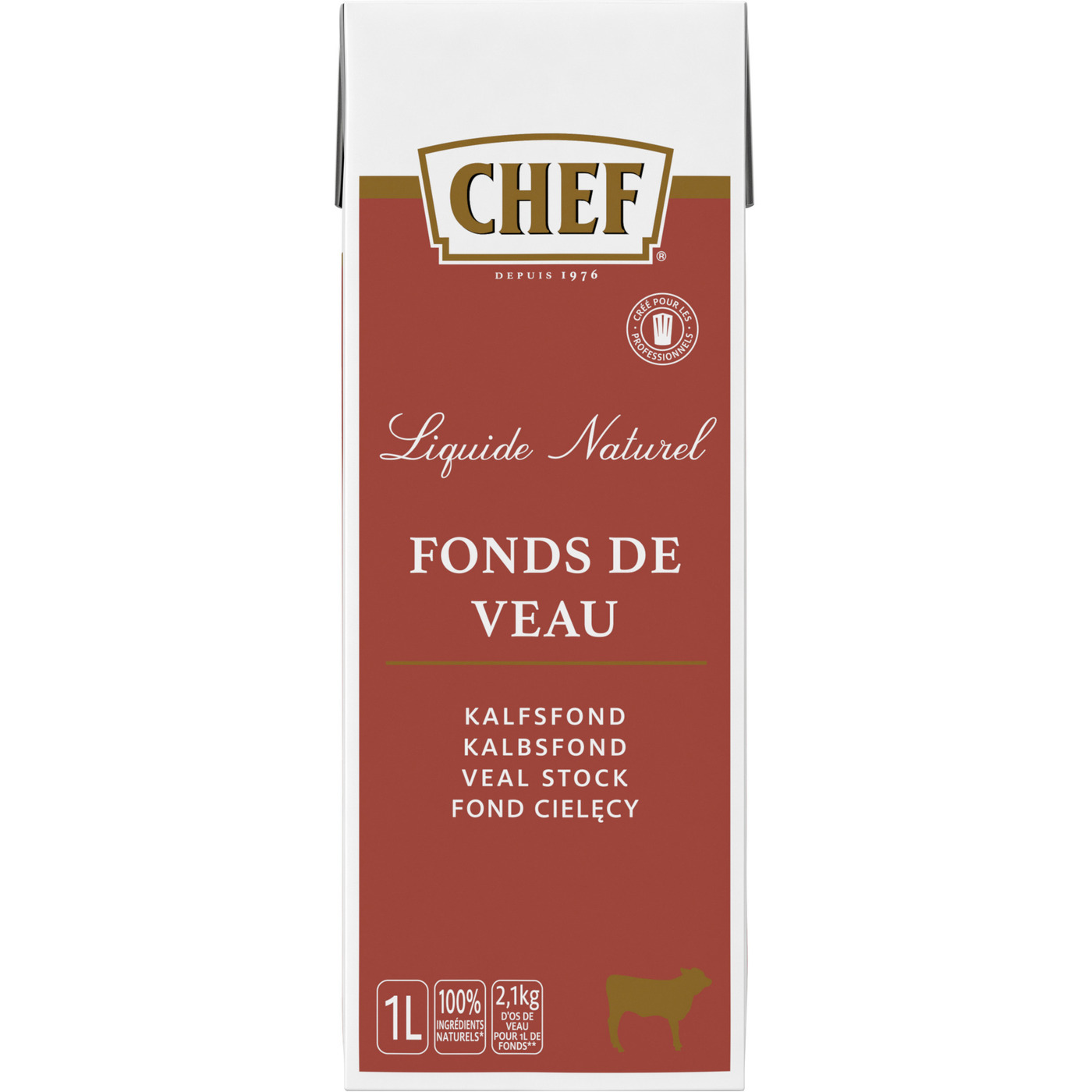 Transgourmet Österreich - Chef Premium Fond Kalb Tetra 1 l