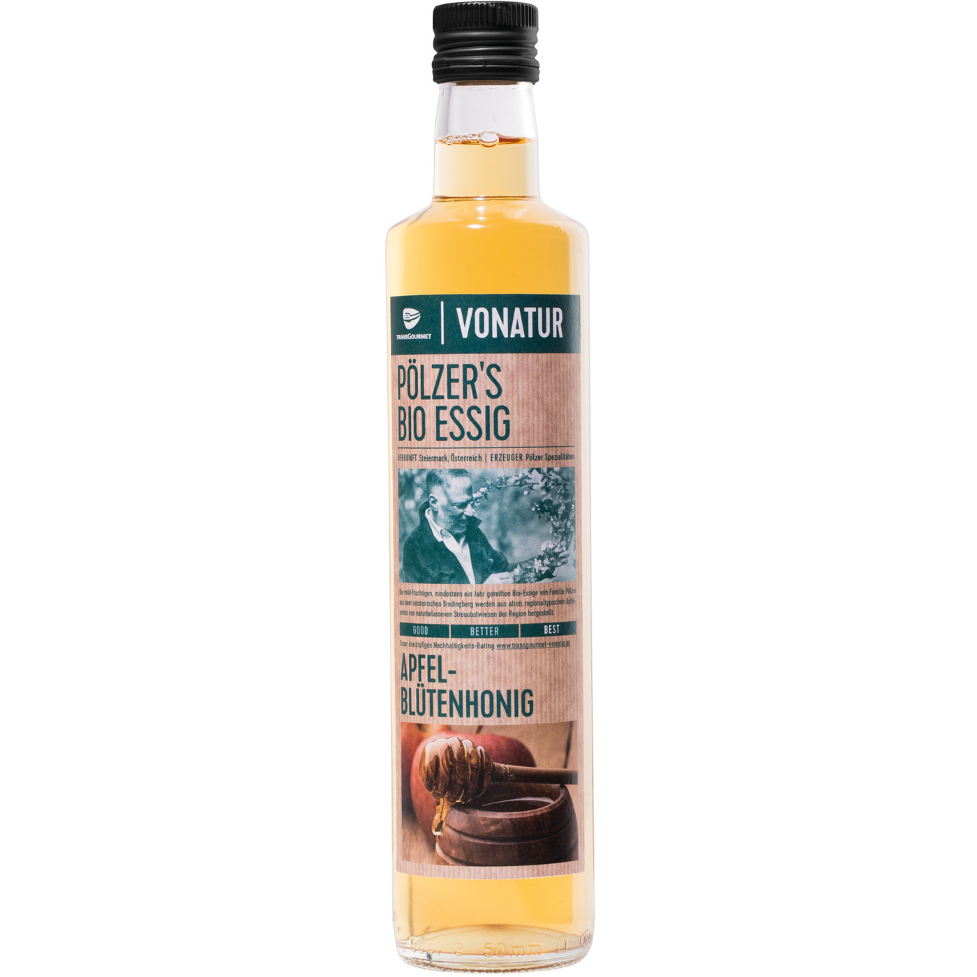 Transgourmet Österreich - Vonatur Pölzer&amp;#39;s Bio Apfelessig mit ...