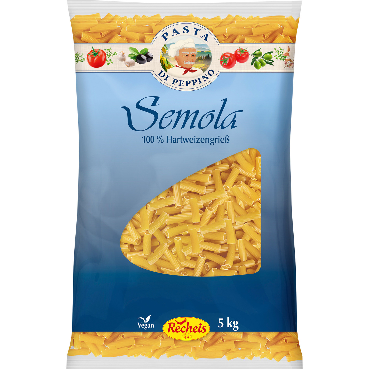 Transgourmet Österreich - Pasta di Peppino Semola Maccheroni rigati 5 kg