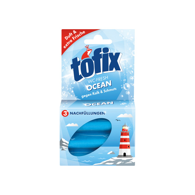 Transgourmet Österreich - Tofix WC Stein Nachfüllung Ocean 3 Stk.