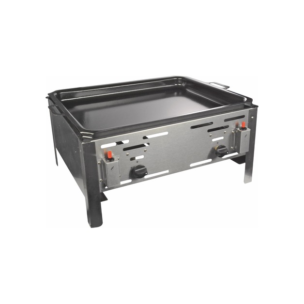 HENDI Bake-Master Mini - Fourneau Gaz Portable Acier Inox - Pour Extérieur - 290x480mm