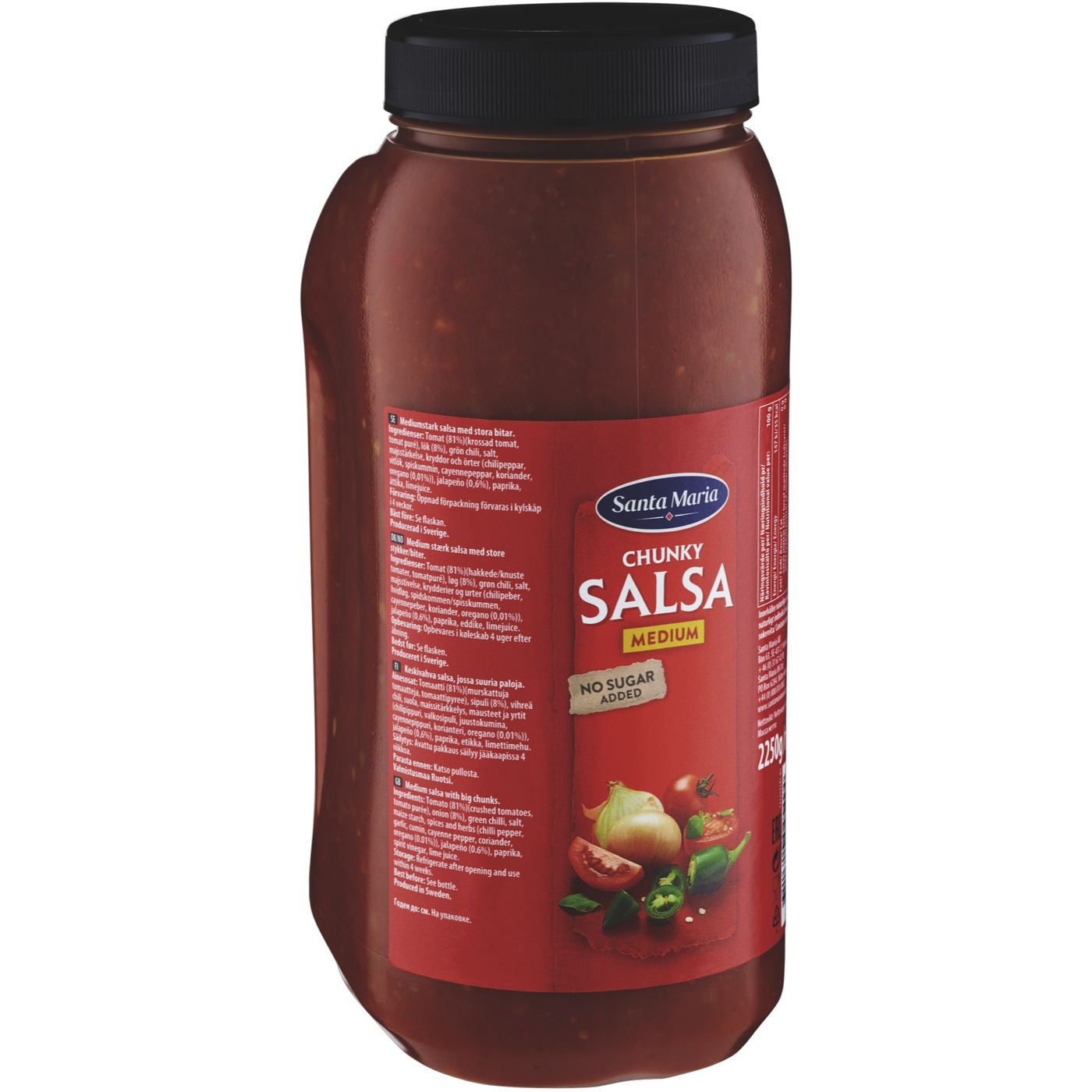 Transgourmet Österreich - Santa Maria Chunky Salsa 2,25 kg