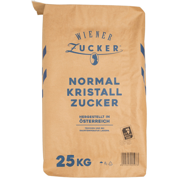 Transgourmet Österreich Wiener Zucker Normalkristallzucker 25 kg