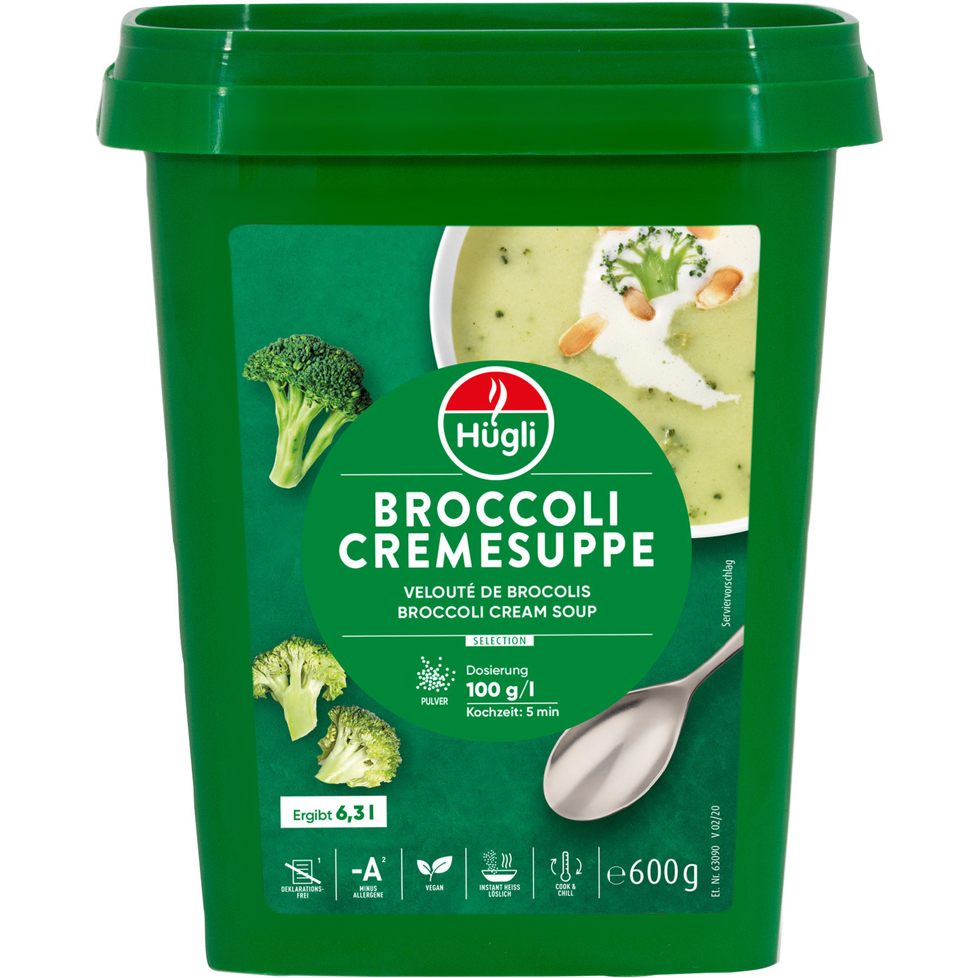Transgourmet Österreich - Hügli Broccoli Cremesuppe 600 g