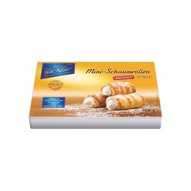 Transgourmet Österreich - Toni Kaiser Mini-Schaumrollen tiefgekühlt 10 ...