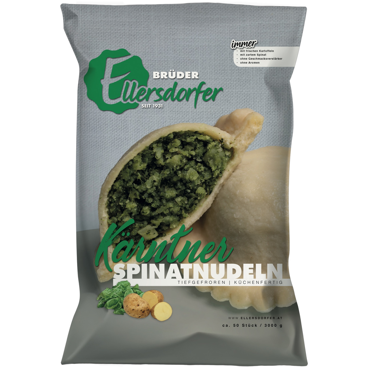 Transgourmet Österreich - Ellersdorfer Kärntner Spinatnudeln ...